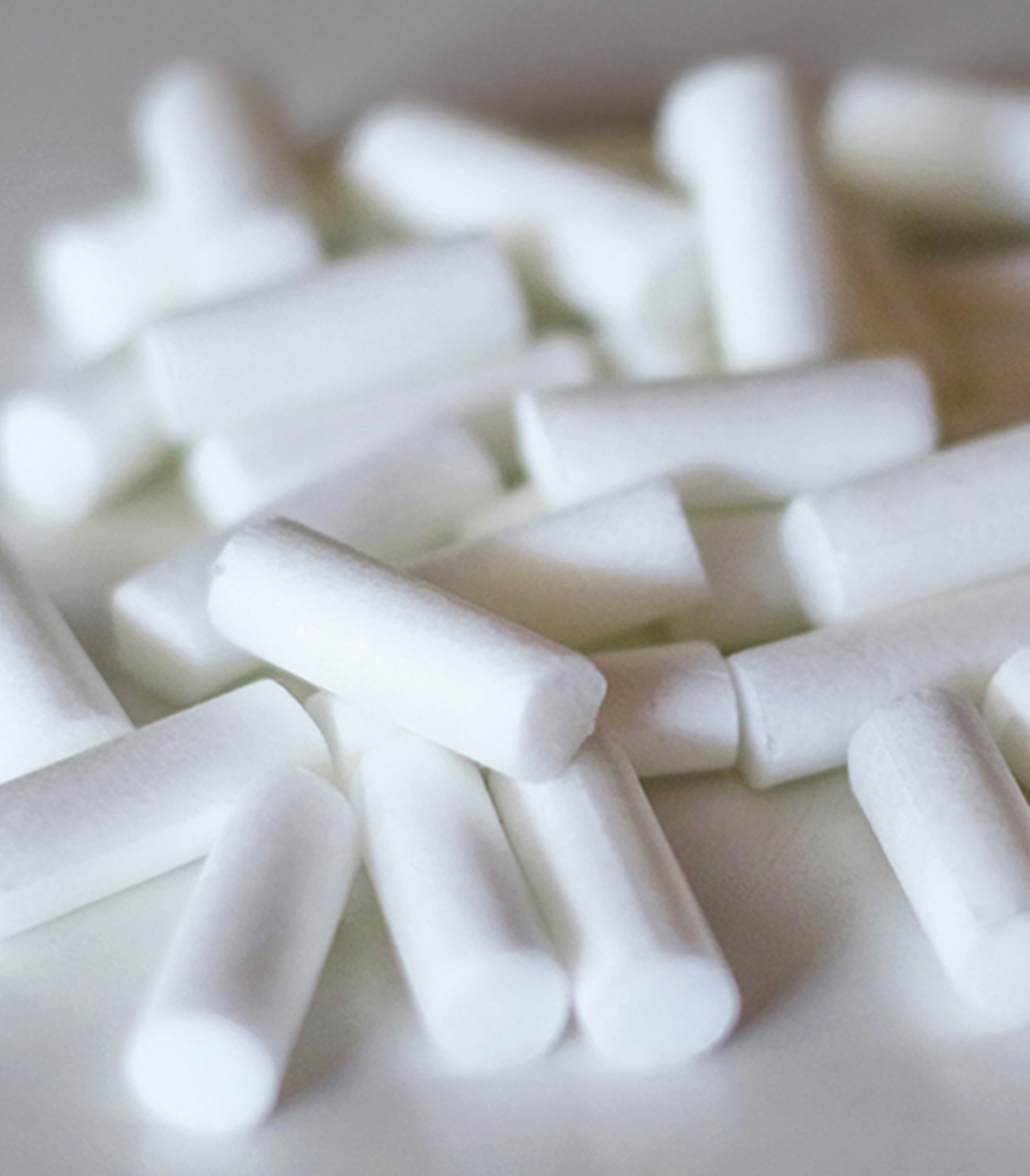 Close-up of filters for nicotine