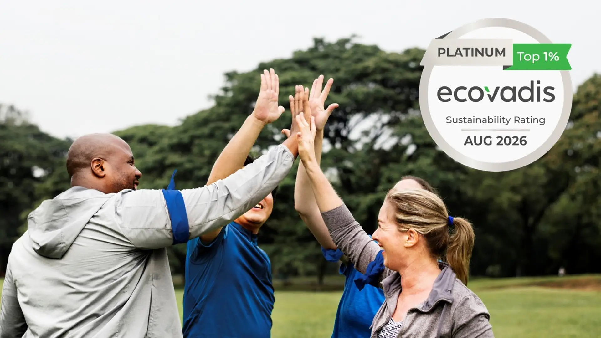 EcoVadis Platinum Sustainability rating 2026 logo