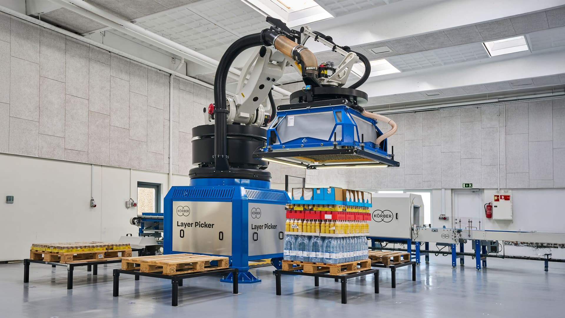 Lagerkommissionierer in einem Lager