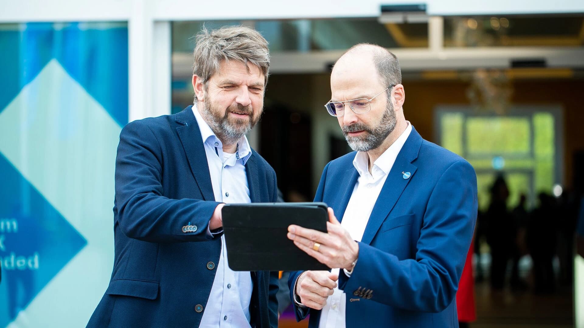 Lars Hornung and Wiek de Winter