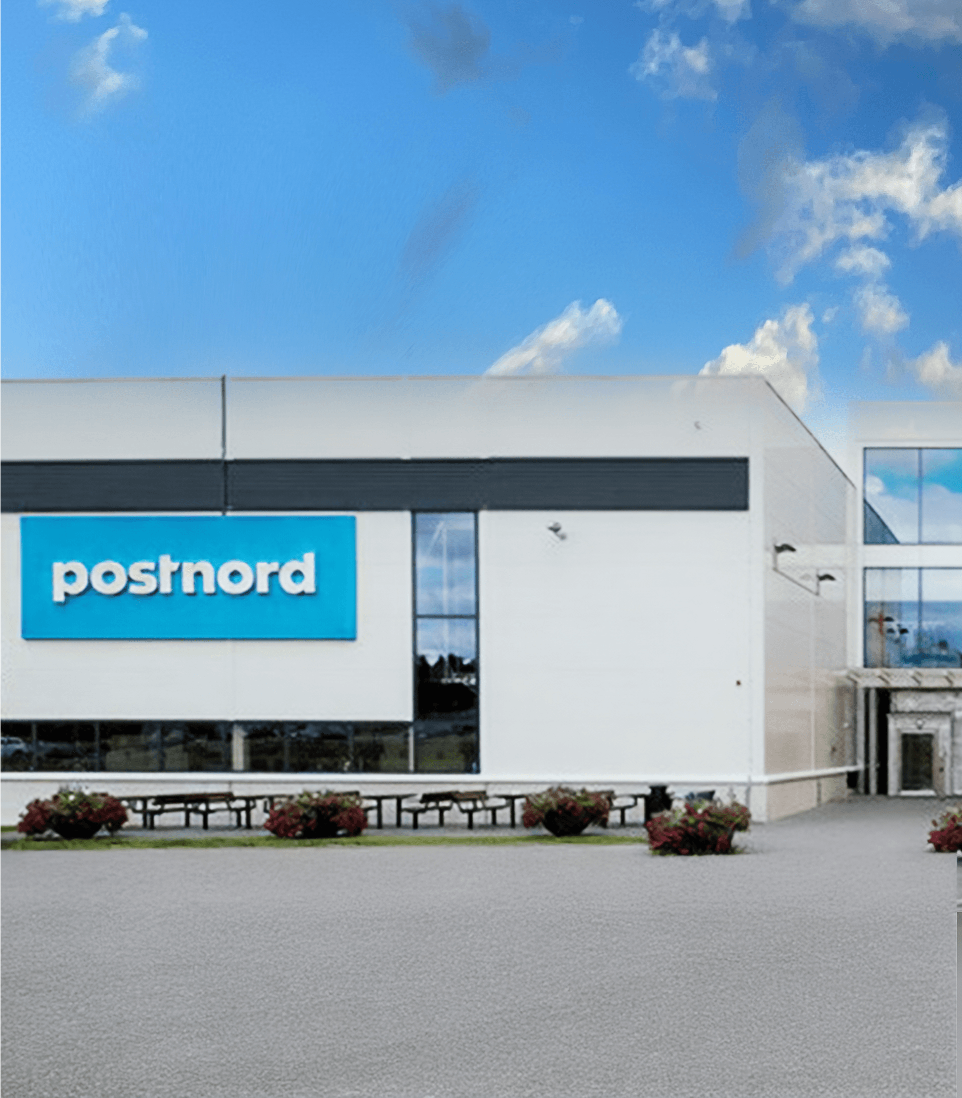 Exterior Postnord building