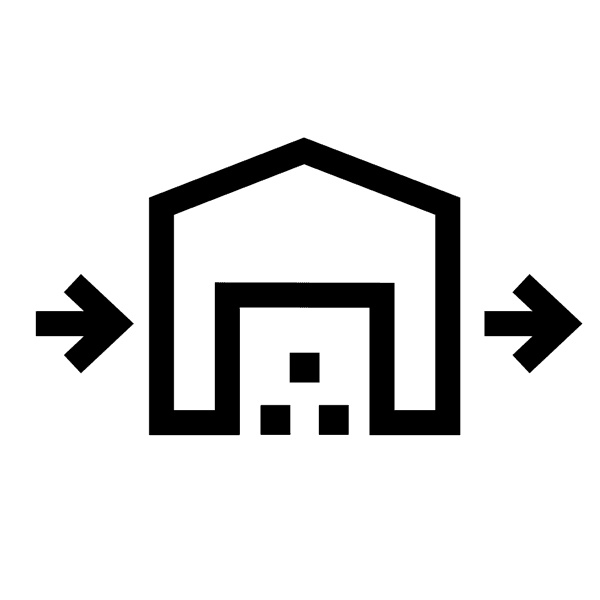 Receiving & distribution logo