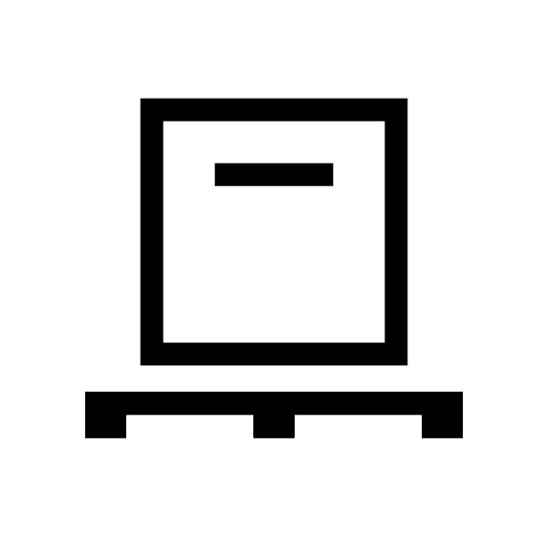 Palletizing & depalletizing icon