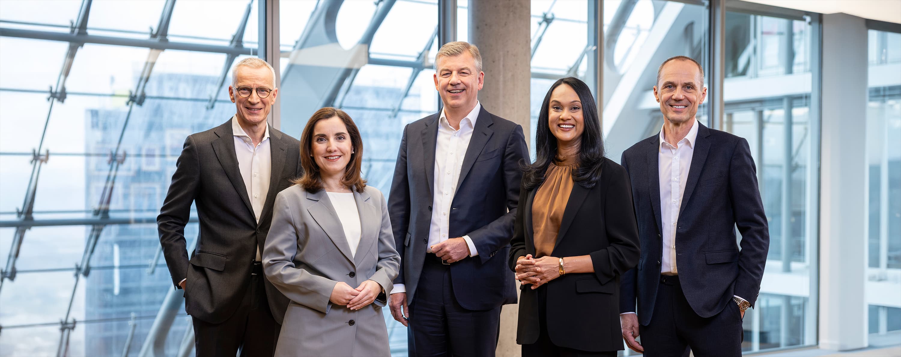 Group picture of Körber's executive board.