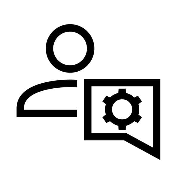 Operations management consulting icon