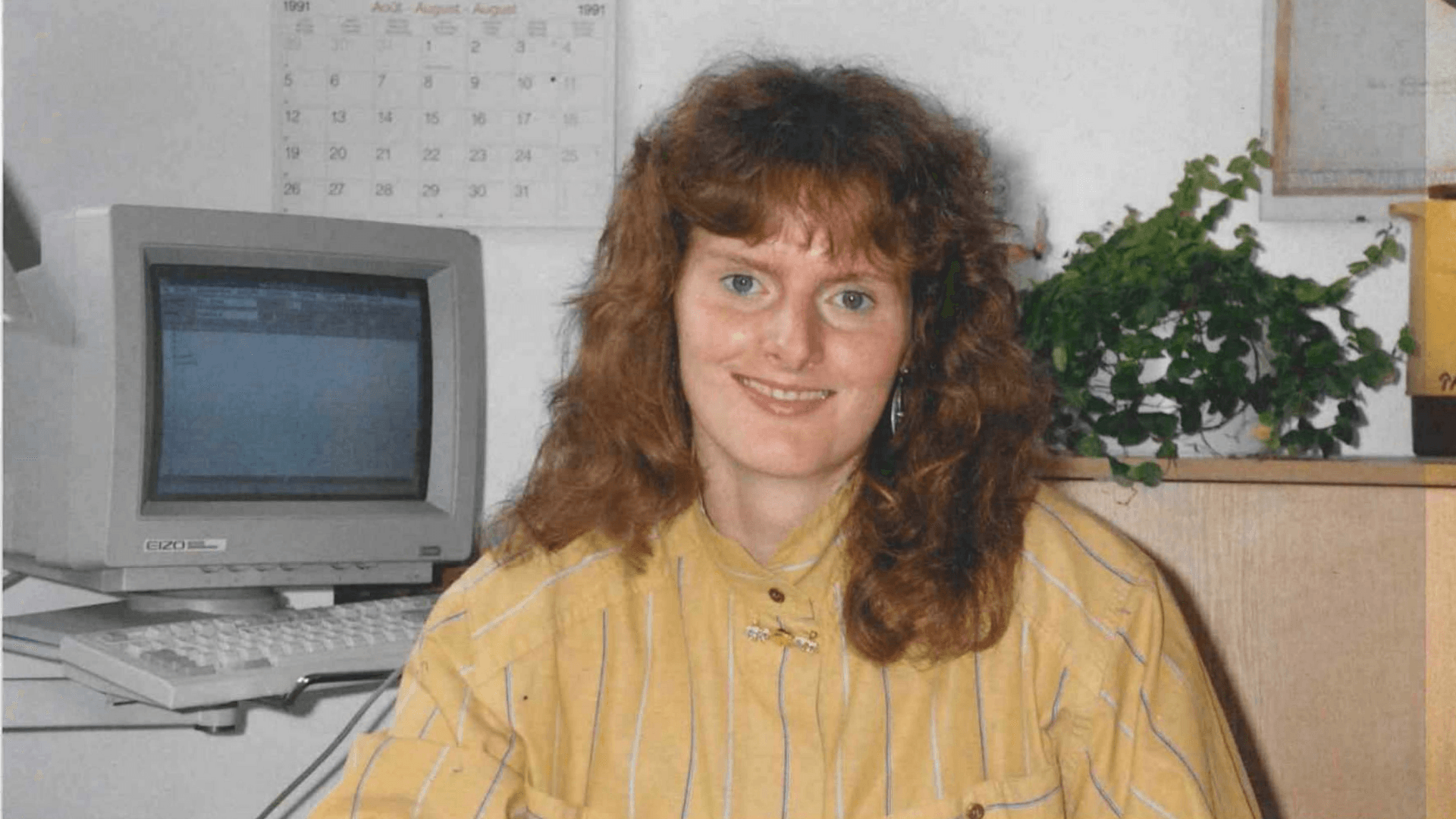 Picture of Martina Wieckhorst in 1991.